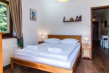 Фото номера Апартаменты с камином Апартаменты udanypobyt Apartamenty Słoneczne г. Косцелиско 4