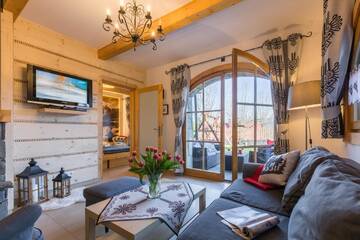 Фото номера Просторные апартаменты с 1 спальней Апартаменты Apartamenty Stylowe Zakopane г. Косцелиско 6