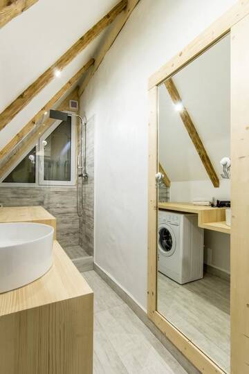 Фото номера Апартаменты с 3 спальнями и балконом Апартаменты Apartamenty Gronik Zakopane г. Косцелиско 23