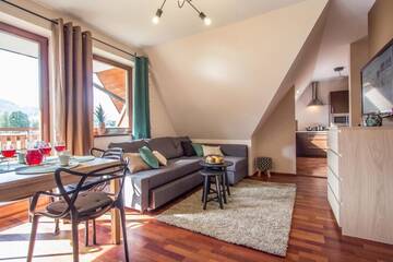 Фото номера Апартаменты (для 6 взрослых) Апартаменты Apartament Regle Zakopane г. Косцелиско 44
