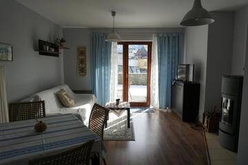 Фото номера Апартаменты с 1 спальней с диваном-кроватью. Апартаменты Apartamenty z Basenem г. Косцелиско 70