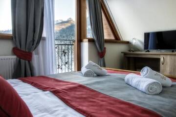 Фото номера Двухместный номер с 1 кроватью Отель Hotel Eco Tatry Resort &amp; Holiday г. Косцелиско 3