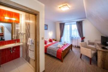 Фото номера Двухместный номер с 1 кроватью Отель Hotel Eco Tatry Resort &amp; Holiday г. Косцелиско 12