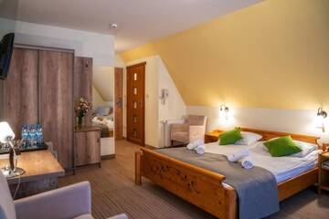 Фото номера Двухместный номер с 1 кроватью Отель Hotel Eco Tatry Resort &amp; Holiday г. Косцелиско 19