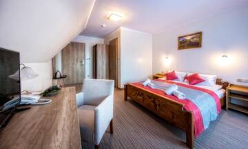 Фото номера Двухместный номер с 1 кроватью Отель Hotel Eco Tatry Resort &amp; Holiday г. Косцелиско 20