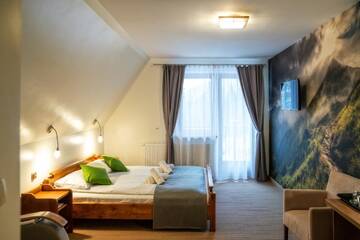 Фото номера Двухместный номер с 1 кроватью Отель Hotel Eco Tatry Resort &amp; Holiday г. Косцелиско 10