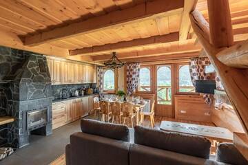 Фото номера Дом с 3 спальнями Шале Domek Tatra Lux Zakopane г. Косцелиско 25