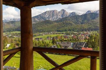 Фото номера Дом с 3 спальнями Шале Domek Tatra Lux Zakopane г. Косцелиско 15