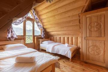 Фото номера Дом с 3 спальнями Шале Domek Tatra Lux Zakopane г. Косцелиско 46