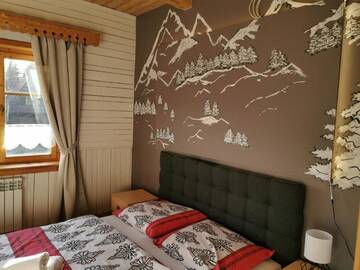 Фото номера Шале с двумя спальнями Шале Domek Hacienda г. Косцелиско 16