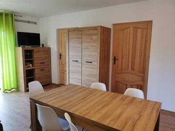Фото номера Шале с двумя спальнями Шале Domek Hacienda г. Косцелиско 8