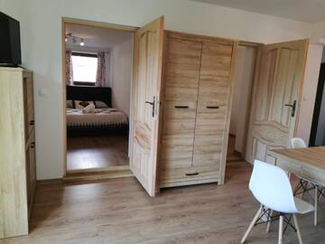 Фото номера Шале с двумя спальнями Шале Domek Hacienda г. Косцелиско 15