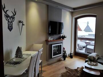 Фото номера Апартаменты с 1 спальней и террасой Апартаменты Apartament Morskie Oko г. Косцелиско 75