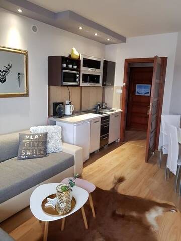 Фото номера Апартаменты с 1 спальней и террасой Апартаменты Apartament Morskie Oko г. Косцелиско 72
