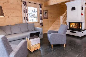 Фото номера Superior Holiday Home with Chimney and Terrace Дома для отпуска TatryTop Luxury Chalets Zakopane г. Косцелиско 48