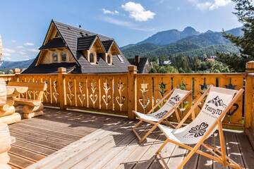 Фото номера Superior Holiday Home with Chimney and Terrace Дома для отпуска TatryTop Luxury Chalets Zakopane г. Косцелиско 19