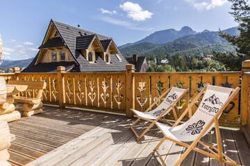 Фото номера Superior Holiday Home with Chimney and Terrace Дома для отпуска TatryTop Luxury Chalets Zakopane г. Косцелиско 3