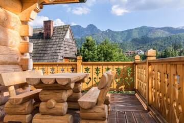 Фото номера Superior Holiday Home with Chimney and Terrace Дома для отпуска TatryTop Luxury Chalets Zakopane г. Косцелиско 55