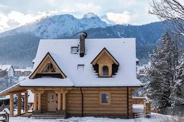Фото номера Superior Holiday Home with Chimney and Terrace Дома для отпуска TatryTop Luxury Chalets Zakopane г. Косцелиско 37