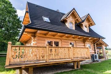 Фото номера Superior Holiday Home with Chimney and Terrace Дома для отпуска TatryTop Luxury Chalets Zakopane г. Косцелиско 38