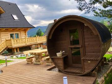 Фото номера Deluxe Holiday Home with Sauna and Mountain View Дома для отпуска TatryTop Luxury Chalets Zakopane г. Косцелиско 11