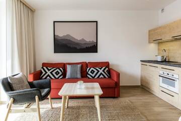 Фото номера Апартаменты с террасой Апарт-отели Apartamenty Willa Wojdyłówka г. Косцелиско 2