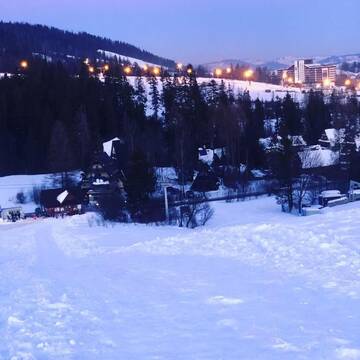 Фото номера Шале с двумя спальнями Шале Alpejski domek na Wierchu г. Косцелиско 46