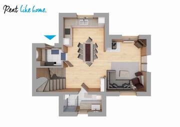 Фото номера Дом с 4 спальнями Дома для отпуска Rent like home - Dom "Willa Pitoniówka" г. Косцелиско 10