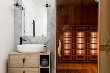Фото номера Deer Cottage with sauna Дома для отпуска Osada Szeligówka - Premium Chalets Zakopane г. Косцелиско 11